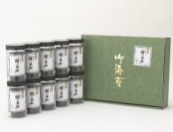 磯の華心 味付卓上のり 10本入り